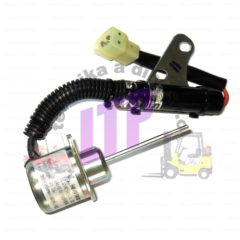 Électrovanne D'arrêt De Carburant 1503ES 12A5UC9S - 12V DC, Alliage Aluminium, Pour Excavatrice Kubota Et Autres